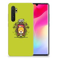 Xiaomi Mi Note 10 Lite Telefoonhoesje met Naam Doggy Biscuit - thumbnail