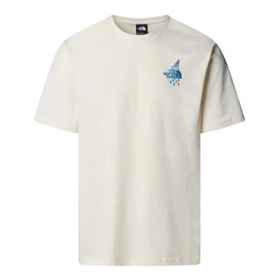 The North Face Powder Days Relaxed Graphic S/S T-shirt White Dune L