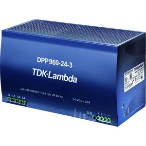 TDK-Lambda DPP960-48-3 DIN-rail netvoeding 48 V/DC 20 A 960 W Aantal uitgangen: 1 x Inhoud: 1 stuk(s)