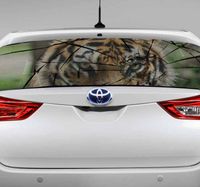 Tijger autosticker Wilde dieren stickers