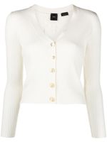 PINKO cardigan Tilacino en laine - Blanc