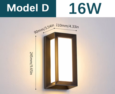 SENSOLUX Radar Sensor LED Wandlamp