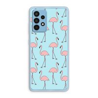 Anything Flamingoes: Samsung Galaxy A52 Transparant Hoesje