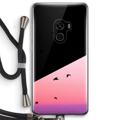 Fly away: Xiaomi Mi Mix 2 Transparant Hoesje met koord