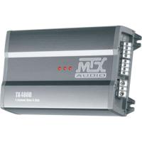 MTX TX480D-versterker 12V 4-kanaals Klasse-D 4x80W RMS aluminium