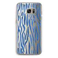 Blauwe nerven: Samsung Galaxy S7 Edge Transparant Hoesje Blauwe nerven: Samsung Galaxy S7 Edge Transparant Hoesje