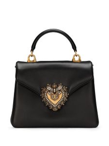 Dolce & Gabbana sac Devotion en cuir - Noir