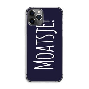 Moatsje!: iPhone 11 Pro Max Transparant Hoesje