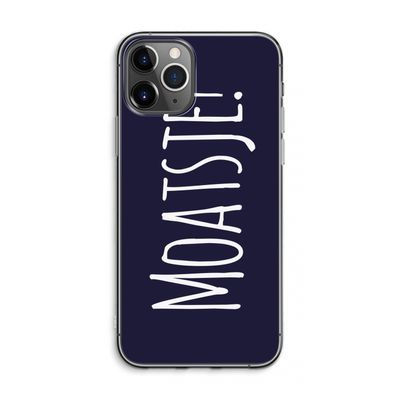 Moatsje!: iPhone 11 Pro Max Transparant Hoesje