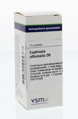 VSM Euphrasia officinalis D6 (10 gr)