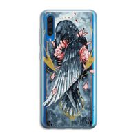 Golden Raven: Samsung Galaxy A50 Transparant Hoesje
