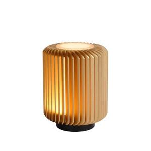 Lucide TURBIN Tafellamp - Mat Goud | Messing