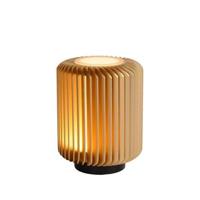 Lucide TURBIN Tafellamp - Mat Goud | Messing
