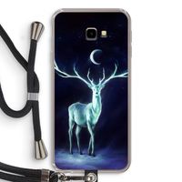 Nightbringer: Samsung Galaxy J4 Plus Transparant Hoesje met koord
