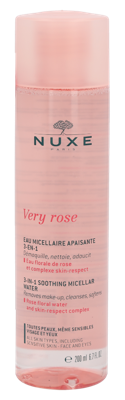 Nuxe Very Rose 3-In-1 Soothing Micellar Water Gezichtsreiniging 200 ml