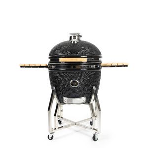 XXL Kamado Grill BBQ (24 inch) incl. onderstel, zijtafels, pro-set & hoes