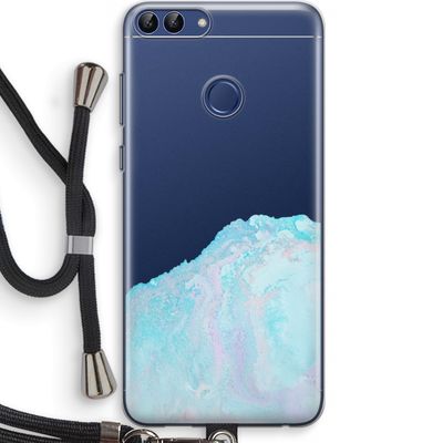 Fantasie pastel: Huawei P Smart (2018) Transparant Hoesje met koord