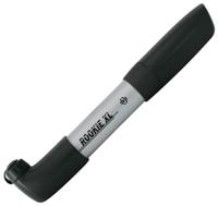 Sks rookie xl zilver minipomp. incl 2 punts pomphouder. geschikt voor alle ventielen