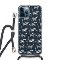 Makis: iPhone 13 Pro Max Transparant Hoesje met koord
