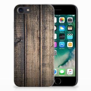 iPhone SE 2022 | SE 2020 | 8 | 7 Bumper Hoesje Steigerhout