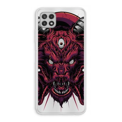 Hell Hound and Serpents: Samsung Galaxy A22 4G Transparant Hoesje