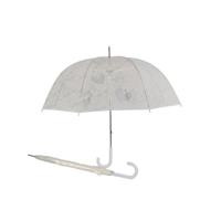 2x Degelijke Automatische Opvouwbare Paraplu - Ø95 cm - Unisex - Wit Vanille