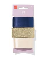HEMA Lint 3.5m Satijn Goud - 3 Stuks