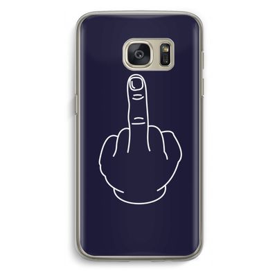 F**k U: Samsung Galaxy S7 Transparant Hoesje F**k U: Samsung Galaxy S7 Transparant Hoesje