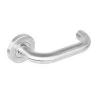 Intersteel DeurklinkRond rozet met nok RVS - 0035.127102