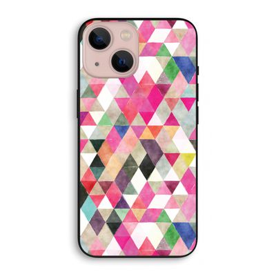 Gekleurde driehoekjes: iPhone 13 mini Biologisch afbreekbaar hoesje