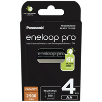 Panasonic Eneloop Pro AA 2550mAh 4x