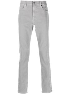 7 For All Mankind jean slim à taille mi-haute - Gris