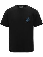 JW Anderson t-shirt à patch logo - Noir