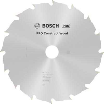 Bosch Accessoires Cirkelzaagblad Construct Wood 235 x 30/25 x 2,8 mm, 16 1st - 2608640636