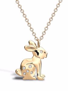 Pragnell pendentif Zodiac lapin en or 18ct orné de diamants