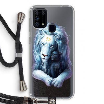Child Of Light: Samsung Galaxy M31 Transparant Hoesje met koord