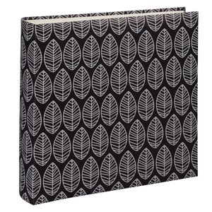 Hama Album XL La Fleur 30x30 Cm 100 Witte Pagina&apos;s Zwart