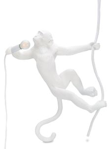 Seletti lampe Monkey With Robe - Blanc