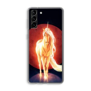 Last Unicorn: Samsung Galaxy S21 Plus Transparant Hoesje