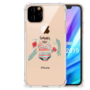 Apple iPhone 11 Pro Stevig Bumper Hoesje Boho Summer