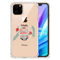 Apple iPhone 11 Pro Stevig Bumper Hoesje Boho Summer - thumbnail