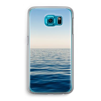 Water horizon: Samsung Galaxy S6 Transparant Hoesje
