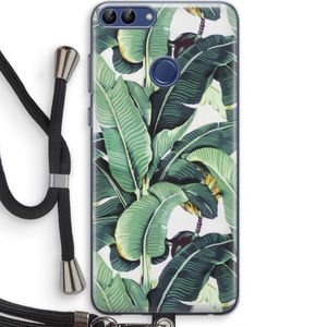 Bananenbladeren: Huawei P Smart (2018) Transparant Hoesje met koord