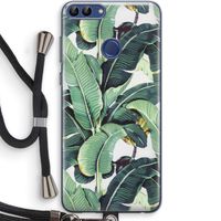 Bananenbladeren: Huawei P Smart (2018) Transparant Hoesje met koord