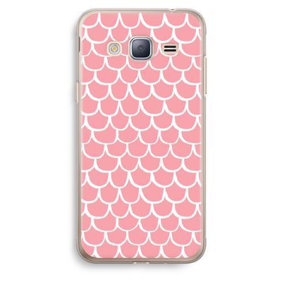 Dakpannetjes: Samsung Galaxy J3 (2016) Transparant Hoesje