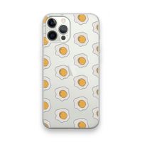 Bacon to my eggs #1: iPhone 12 Pro Max Transparant Hoesje