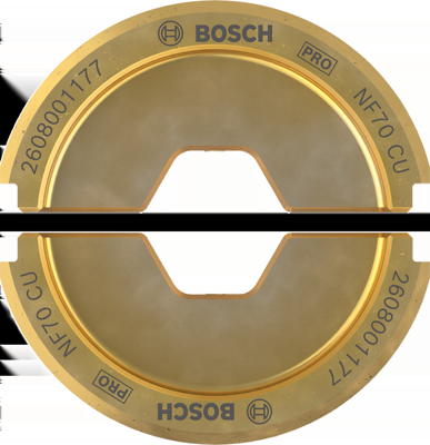 Bosch Accessoires PRO Krimpmatrijs | NF70 CU | 70 mm | Koper - 2608001177