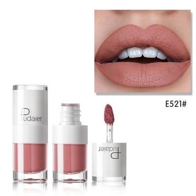 Vloeibare matte lippenstift waterdichte rode lip make-up langdurige lip tint (E521)