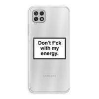 My energy: Samsung Galaxy A22 4G Transparant Hoesje
