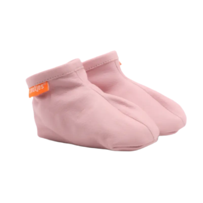 Zootjes babyslofjes uni roze-L